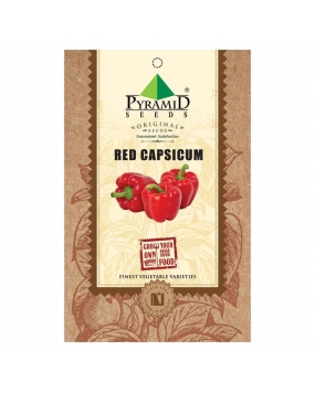 Pyramid  Red Capsicum Seeds 