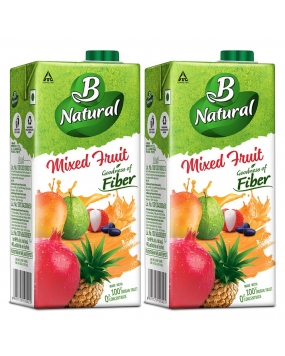 B Natural Mixed Fruit Juice,