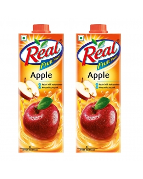 Real Apple Fruit Power, 1L (Pack of 2)