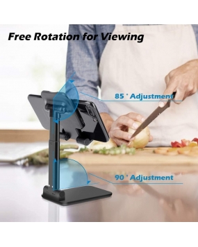 Angle & Height Adjustable Desk Cell Phone Holder 