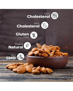 Happilo 100% Natural Premium Californian Almonds