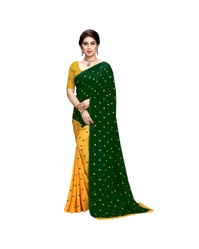Anand Sarees Georgette Saree with Blouse 