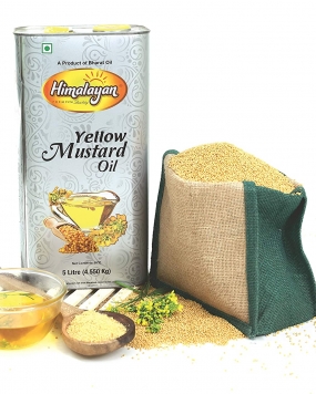 Himalayan Brand Yellow Mustard Oil 